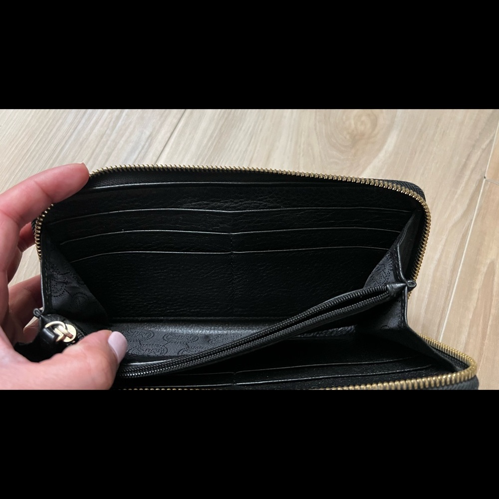 Michael Kors Black Leather Wallet - Picture 8 of 12